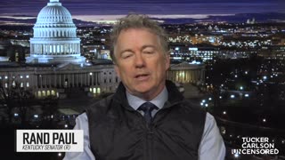 Tucker Carlsen interviewing Senator Rand Paul about Fauchi & Haley