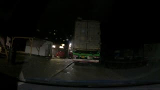 Night driving speed lapse