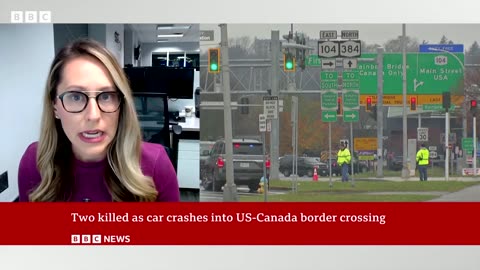 US-Canada border crash not terror-related, says New York governor BBC News