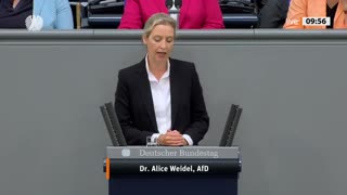 Alice Weidel (AfD) zerlegt die Deutsche Regierung & Altparteien im Bundestag