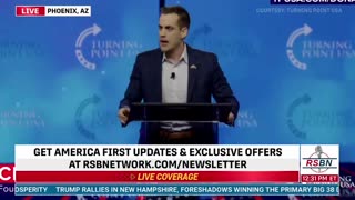 Christian Collins Gives POWERFUL "America First" Speech