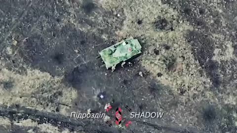 Incredible Drone Strike on Russian APC