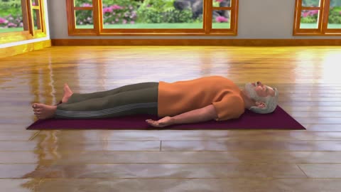 Yoga with guruji _ Pawanmuktasana Hindi