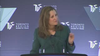 Canada: Finance Minister Chrystia Freeland addresses Toronto Region Board of Trade – April 3, 2023