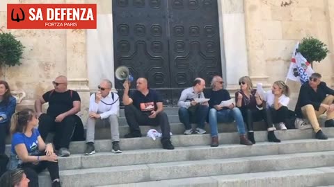 Cagliari manifestazione e sciopero generale del Fisi