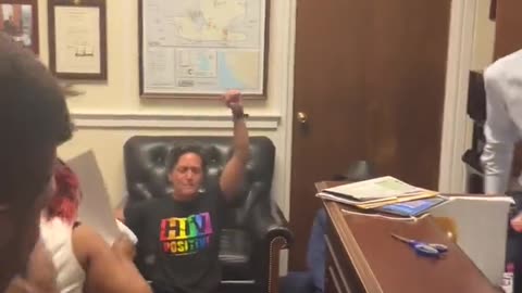 Leftists activists are currently insurrecting Speaker McCarthy’s office