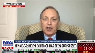 Rep Andy Biggs Pushes For Biden's Impeachment: 'Enough Talk'