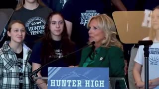 Jill Speaks at Hunter High