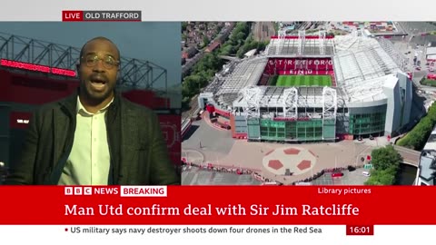 Sir Jim Ratcliffe agrees deal to buy 25% stake in Manchester United | BBC News