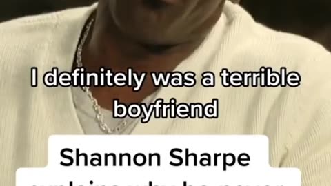 Shannon Sharpe explains why he never got married