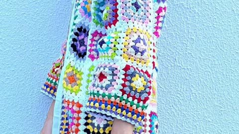 Granny square crochet stitch remain the best modell for handmade crochet items