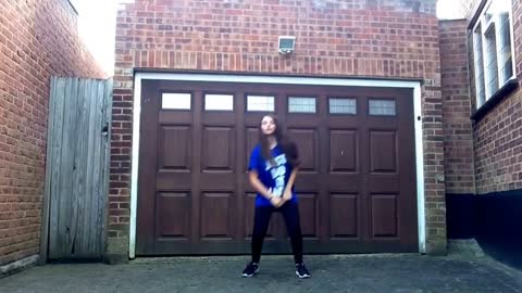 14-year-old girl displays amazing dance moves