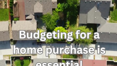 Home buying Budgeting