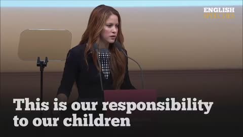 ENGLISH SPEECH | SHAKIRA: Education Changes the World (English Subtitles)