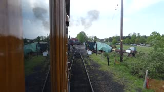 Arrival Into Rolvenden Station From East Sussex, Kent UK 2023