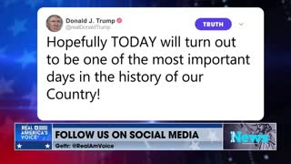 Former President Trump hopes today is one of most important days in American history