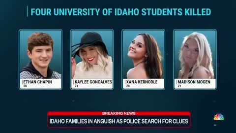 IDAHO FAMILIES IN ANGUISH AS POLICE SEARCH FOR CLUES