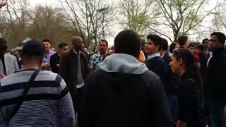 Trouble At 🇬🇧Speakers' Corner, London