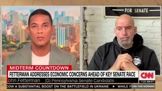 WATCH: John Fetterman Attempts a Comeback, Crashes & Burns on CNN