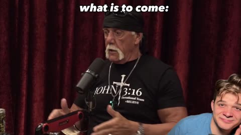 When Hulk Hogan Spitted The Gospel To Joe Rogan and He Says Yes