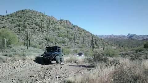 Trail 1356 in Bulldog Canyon HOV area