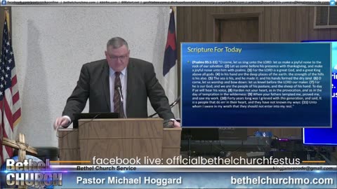 Pastor Mike Hoggard Godly Chastening