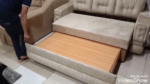 3 fold sofa cumbed