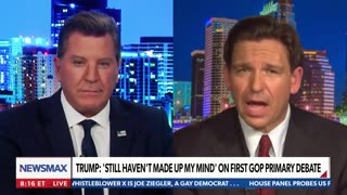 DeSantis: Trump ‘Ought to Debate,’ ‘Show up and Make His Case’