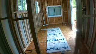 Sub Floor Installation in Container Home