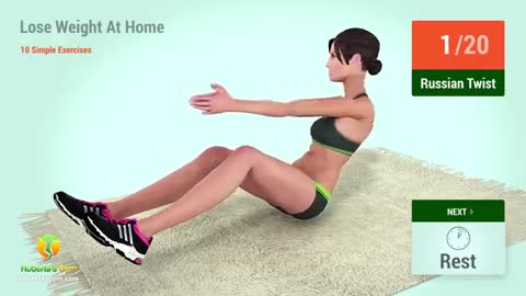 Easy at home exercises