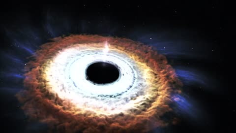 - Massive Black Hole Shreds Passing Star