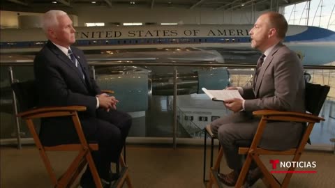 Mike Pence habla sobre el rol de Trump en el asalto al Capitolio | Noticias Telemundo