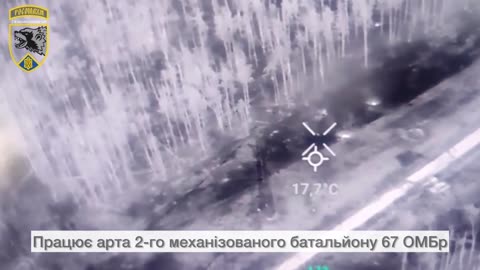 🔥 Ukraine Russia War | Thermal Drone View: UA 2nd Mechanized Battalion Artillery in Action | RCF