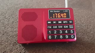 Prunus L-258 - Radio Romania International In French 10/12/2022 1107 UTC 17640kHz