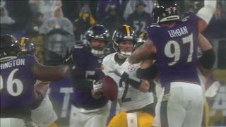 Kyle Van Noy's strip-sack ignites Ravens' second takeaway vs. Steelers