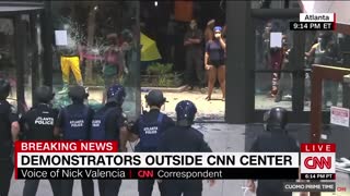 Not even CNN was safe from Leftist Political Violence