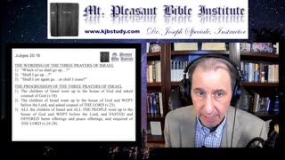 Mt. Pleasant Bible Institute (03/27/23)- Judges 20:26-43