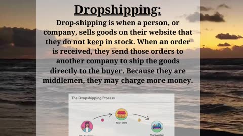 What is drop shipping and how does it work?