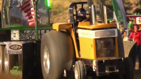 Have you seen Scrappy pull before? - Diesel Super Stock Tractor Pulling