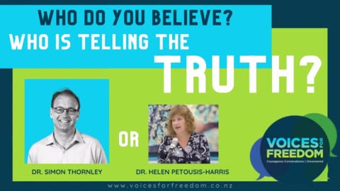 Who Do You Believe? Helen Petousis Harris Caught Out