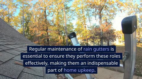 What is a Rain Gutter?