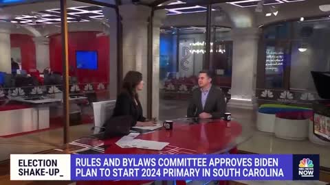 RULES AND BYLAWS COMMITTEE APPROVES BIDEN PLAN TO START 2024 PRIMARY IN SOUTH CAROLINA1