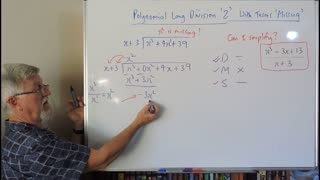 Math Polynomial Long Division 2