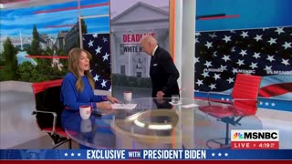 Bumbling Biden Shuffles Off Stage In Ridiculously Awkward Interview
