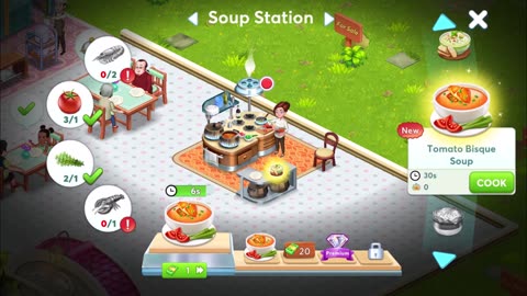 6 Minutes Gameplay of Sstar chef cooking N restaurant gamestarchef