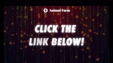 Drip eco system - Reaction to the Animal Farm advertisement.