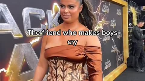 The friend who cries over boys