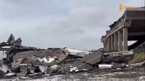 Ukraine War - A resident of Volnovakha