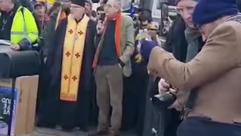 Anti Putin pro Ukraine demo in London