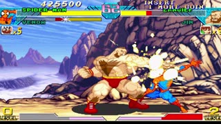 Spiderman + Venom vs Jin + Zangief